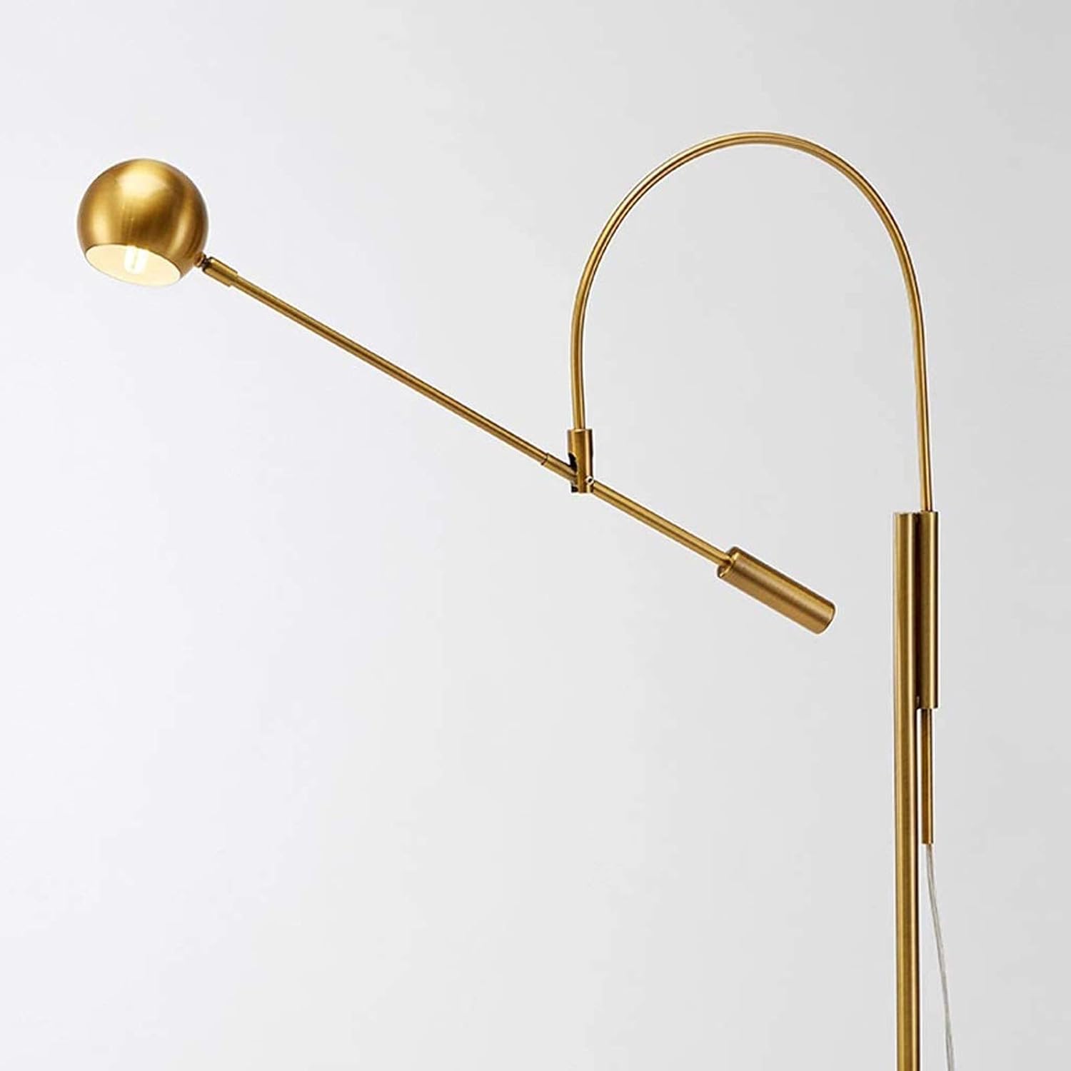with Adjust The Arm Reading Standing Lamp, 61 Inches, Antique Brass Finish Standing Reading Lamps