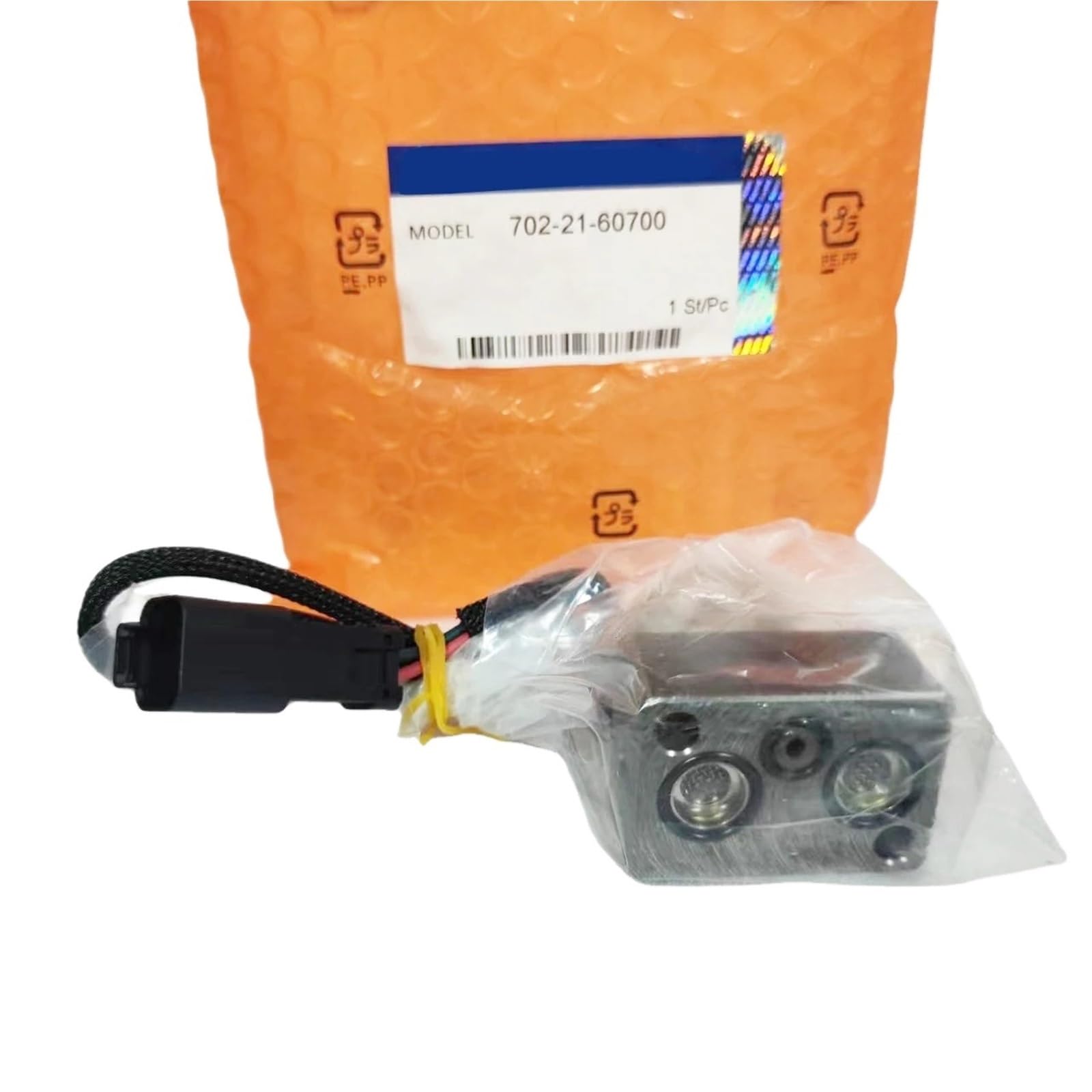 Kvkitklw One Color Pc200-8Mo Excavator Parts Main Pump Solenoid Valve 702-21-60700