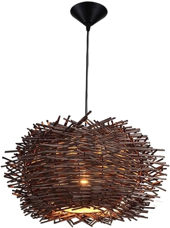 Creative Grass Rattan Light E27 Lampshade Restaurant Balcony Aisle Lighting for Bar Restaurant Flush Mount Light