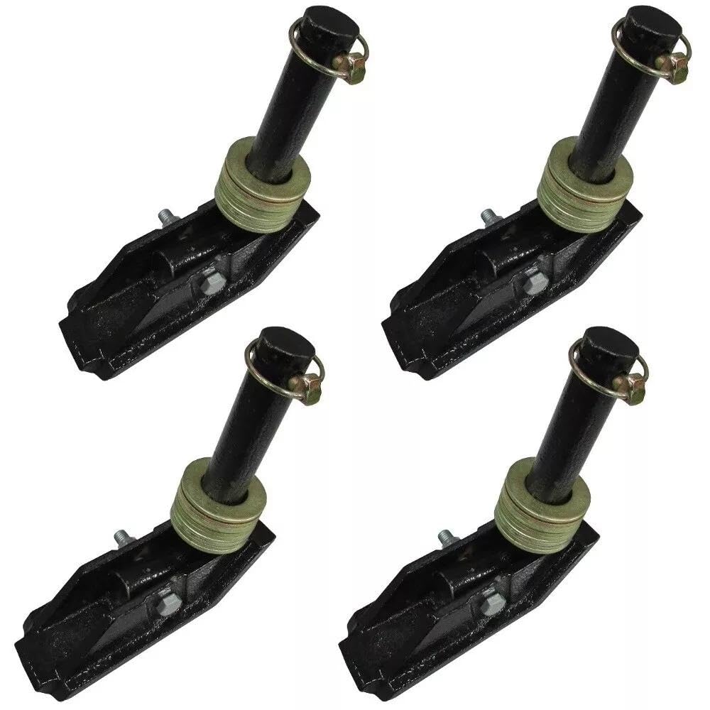 RATION for Set of 4 Snow Plow Shoe W/Square Foot Fits All