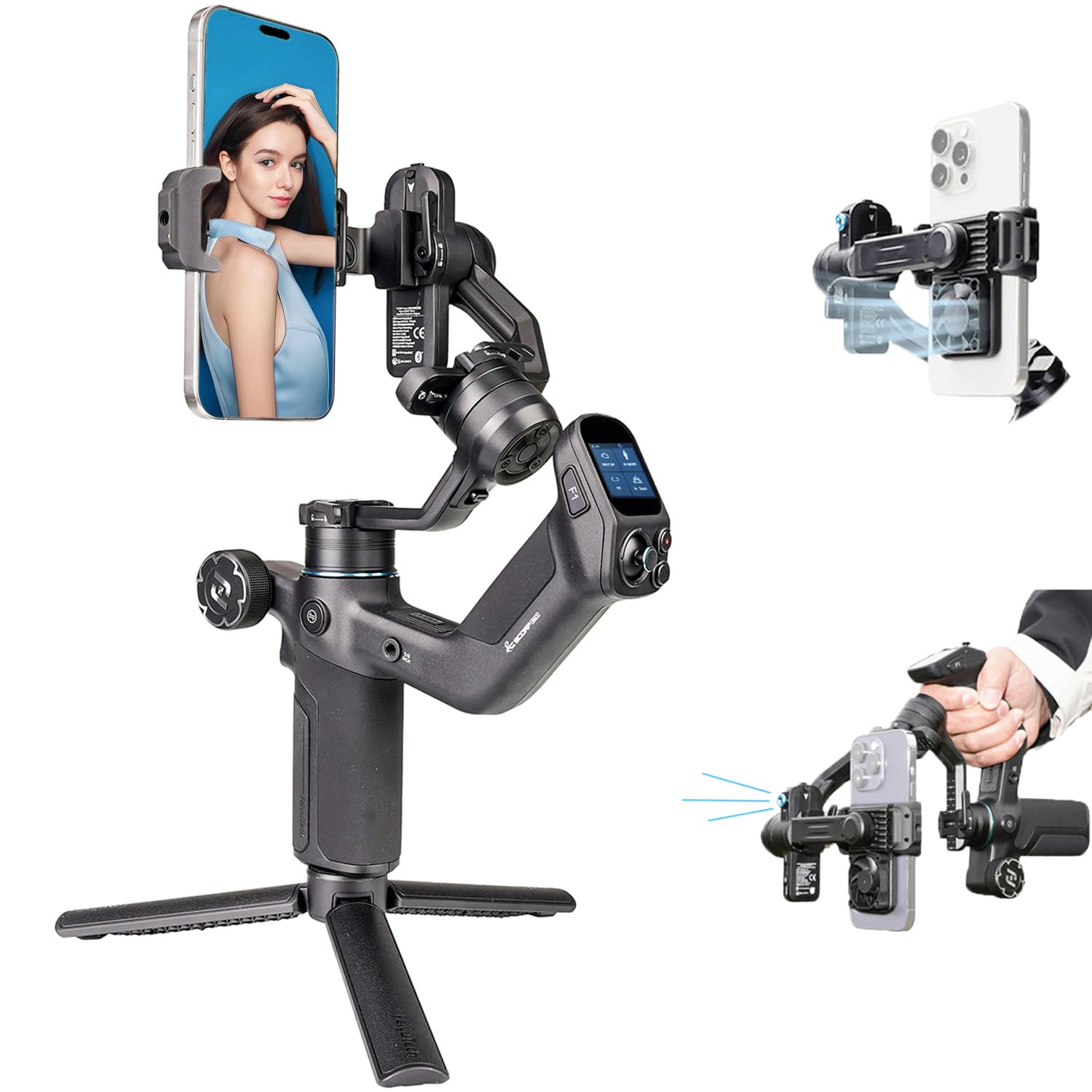 FeiyuTech SCORP Mini 3 スマホジンバル スタビライザー Amazon.com: FeiyuTech SCORP Mini 3 Gimbal Stabilizer for