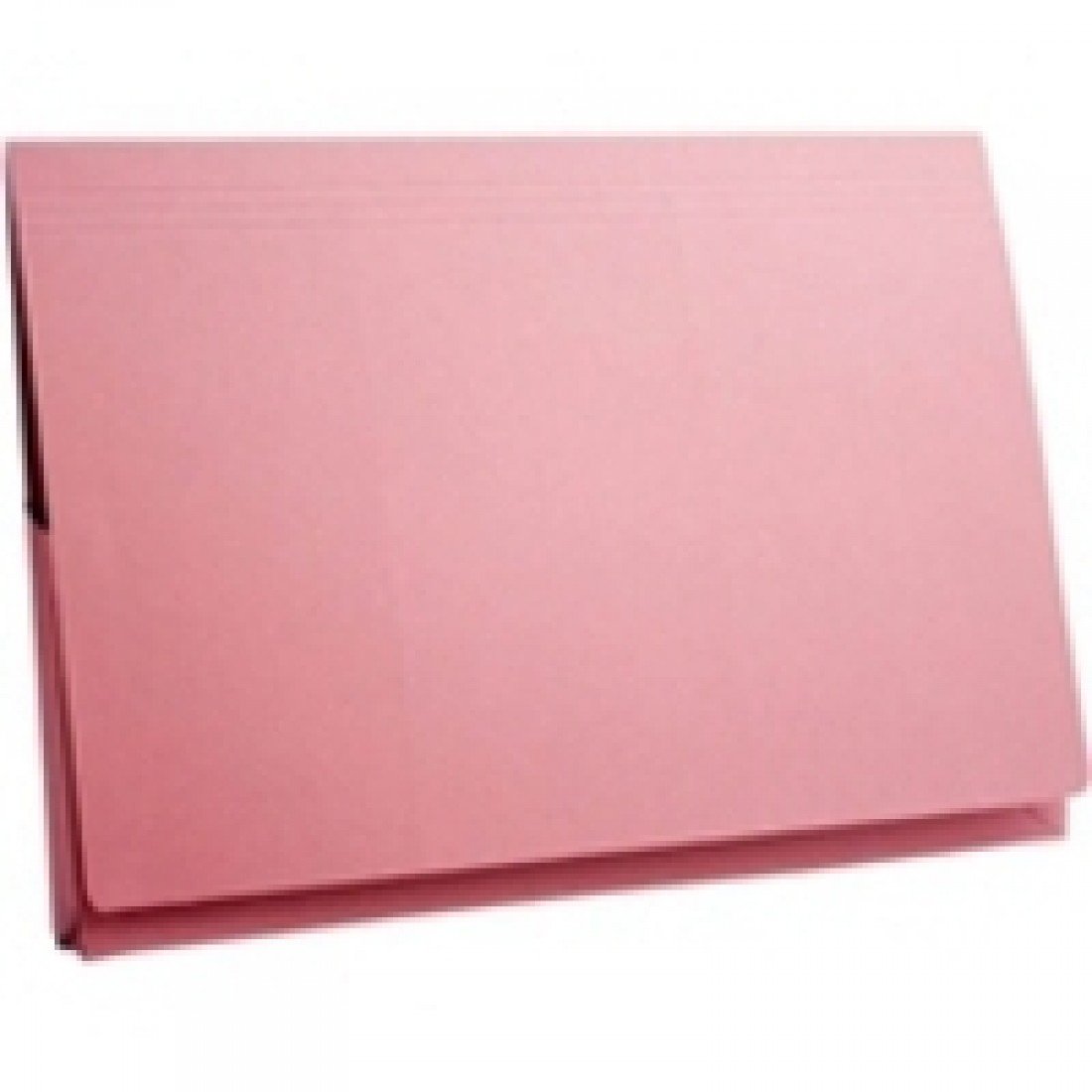 Exacompta - Ref 211/8006Z - Guildhall - Full Flap Pocket Wallet, Protects Documents, 355 x 253mm, 420gsm Heavyweight Sprint Manilla, Brief Size, Blue Angel Certified - Pink, Pack of 25