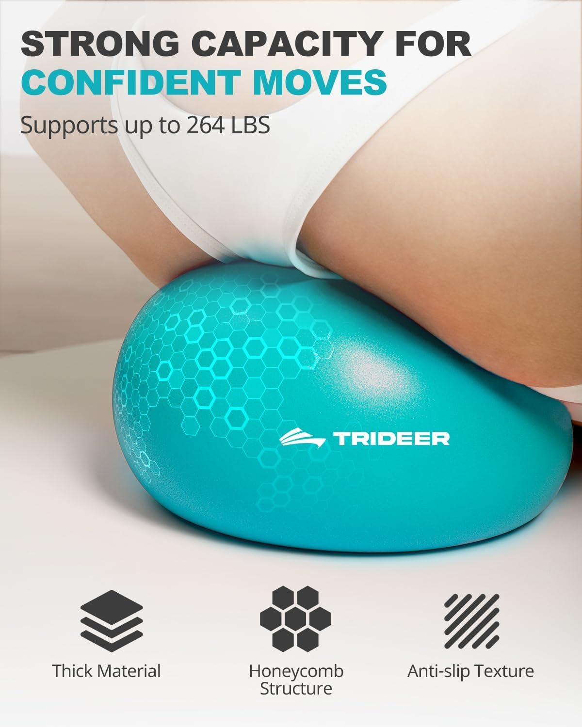 Snapklik.com : Pilates Ball 7-8 Inch, Small Exercise Therapy Ball For ...