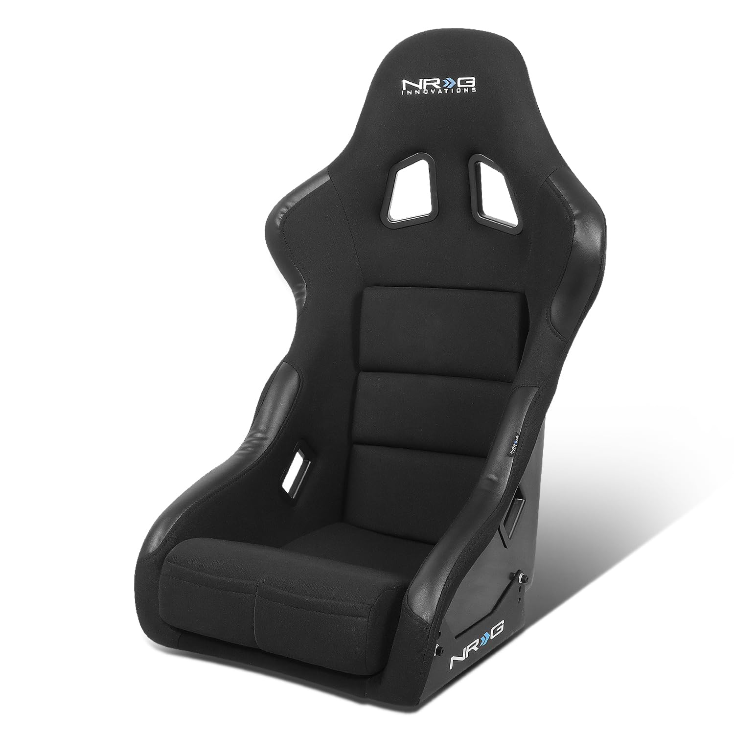 NRG Innovations NRG-FRP-311 Extra Deep Racing Bucket Racing Seat (Medium),Black Seat Cover, 24“W X 36"H X 19"D