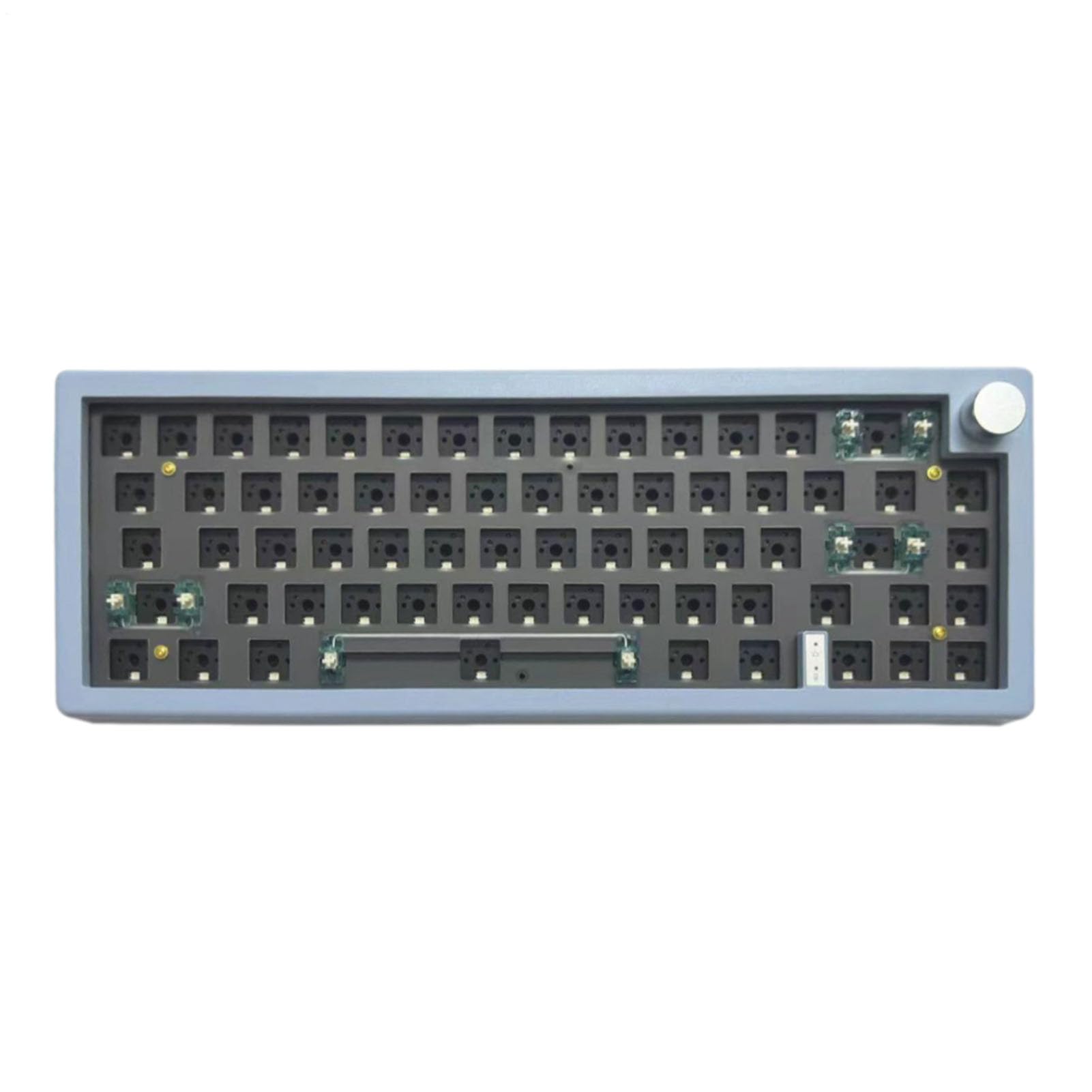 Tastiera cablata per, tastiera retroilluminata RGB, meccanica | cablata, layout compatto a 67 tasti con del volume, LED per ufficio, stanza, uso Internet Cafe