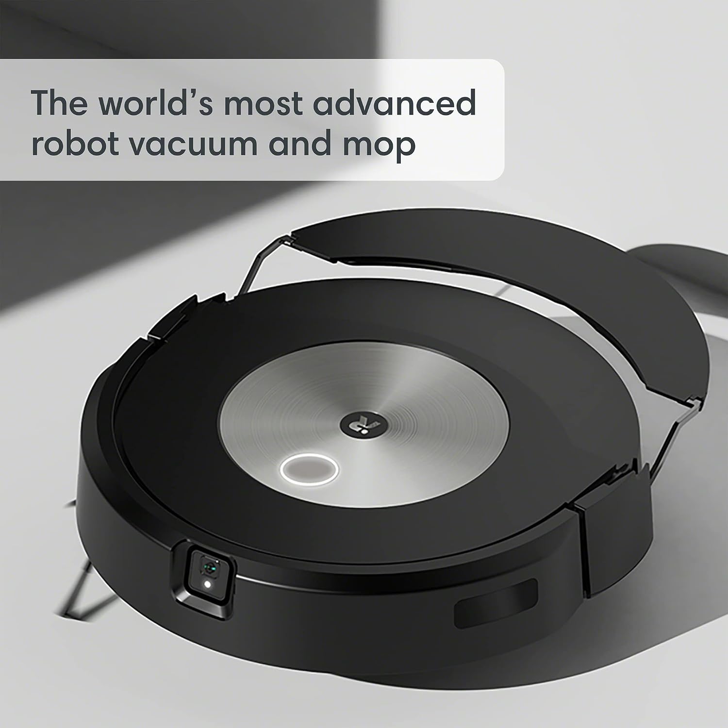 iRobot® Roomba Combo™ j7+ Self-Emptying Robot Vacuum & Mop - Automatically vacuums and mops Without Needing to Avoid Carpets, Identifies & Avoids Obstacles, Smart Mapping, Alexa, Ideal for Pets