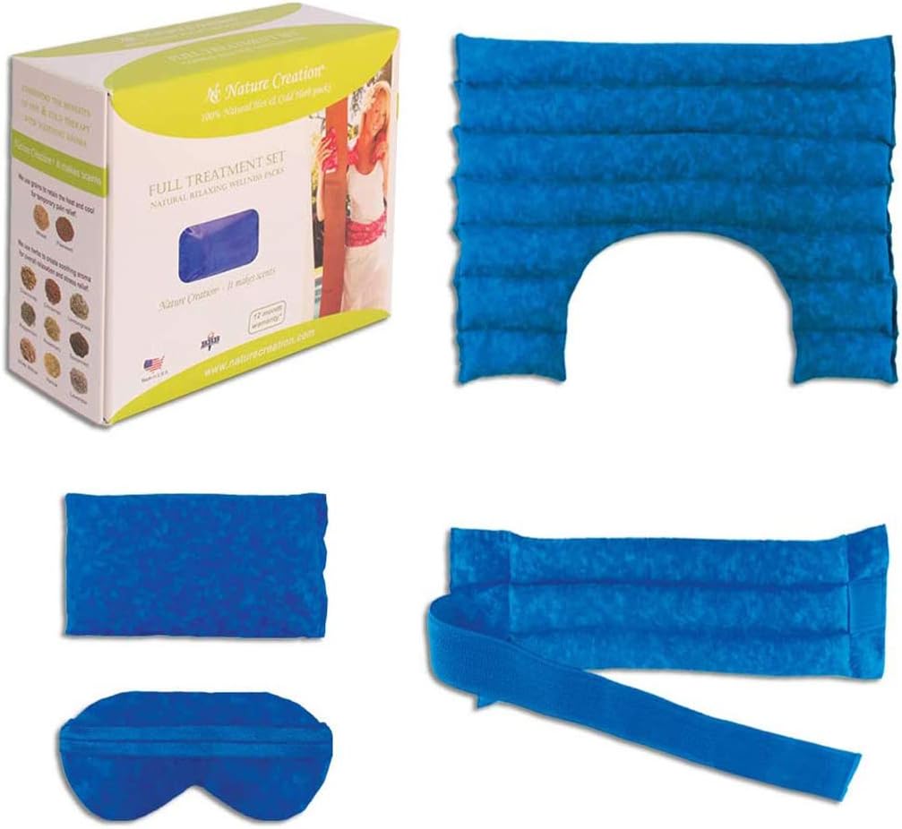 Nature Creation Full Treatment Set Herbal Heating Pad/Cold