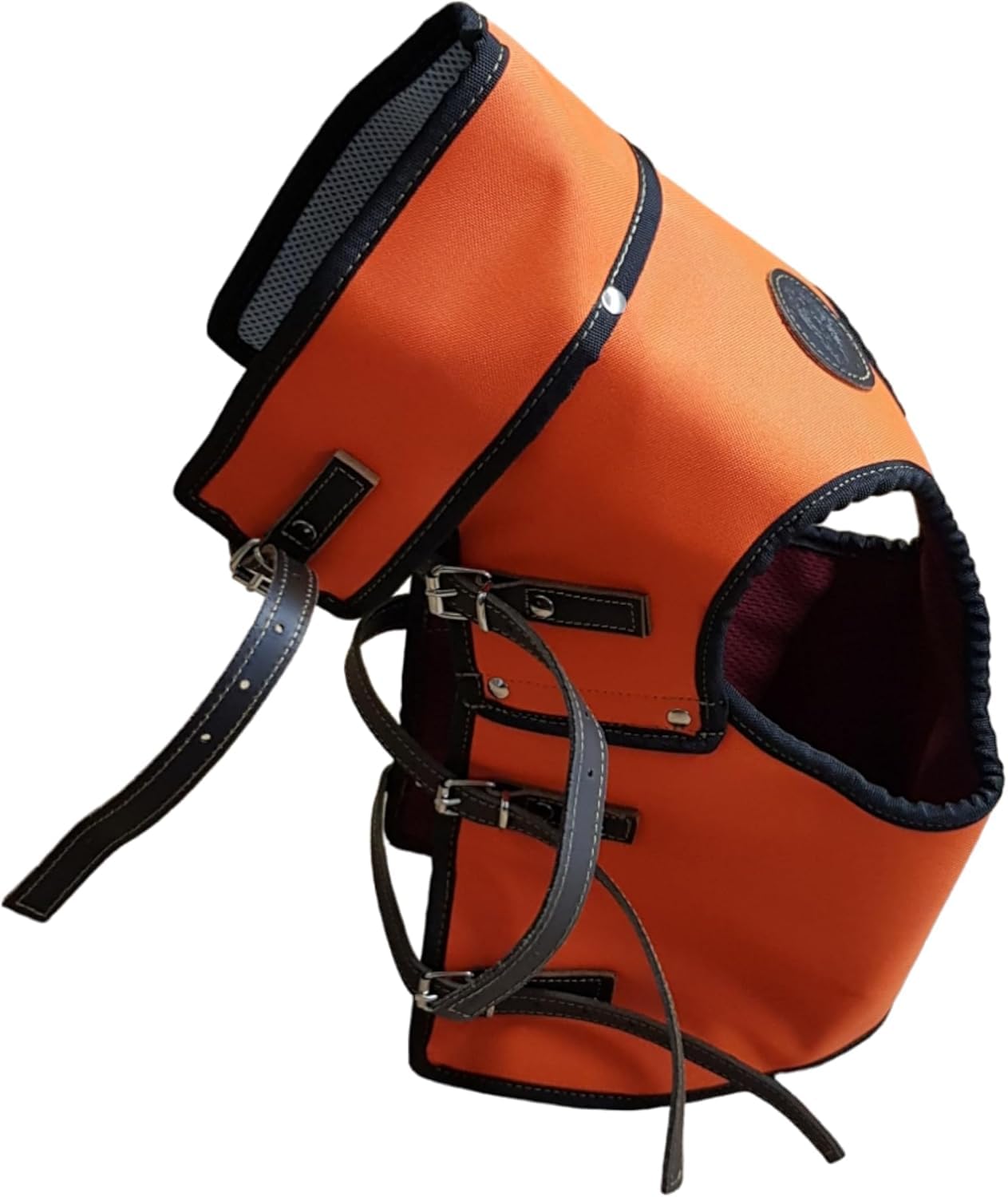 Chaleco con Collar protección para Perro de Caza jabalí, Collar de protección para Perros Cazadores, arnes para Perros Grandes Talla L, Talla 55 cm a 60 cm de diametro Pecho