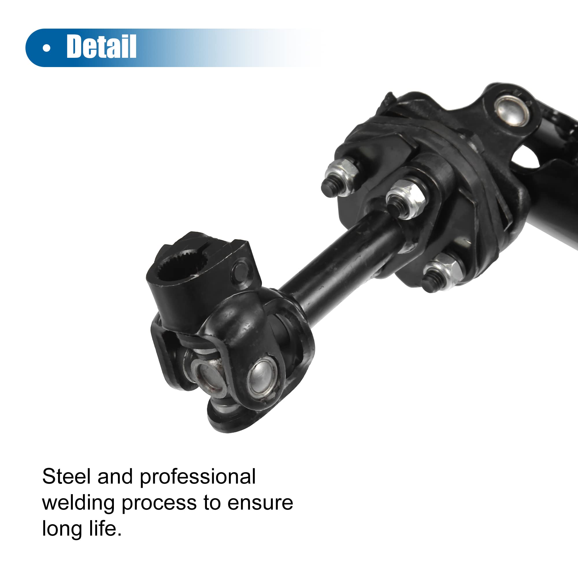 X AUTOHAUX Lenkung Welle Mittlere Lenksäule 48220-65D60 für Chevy