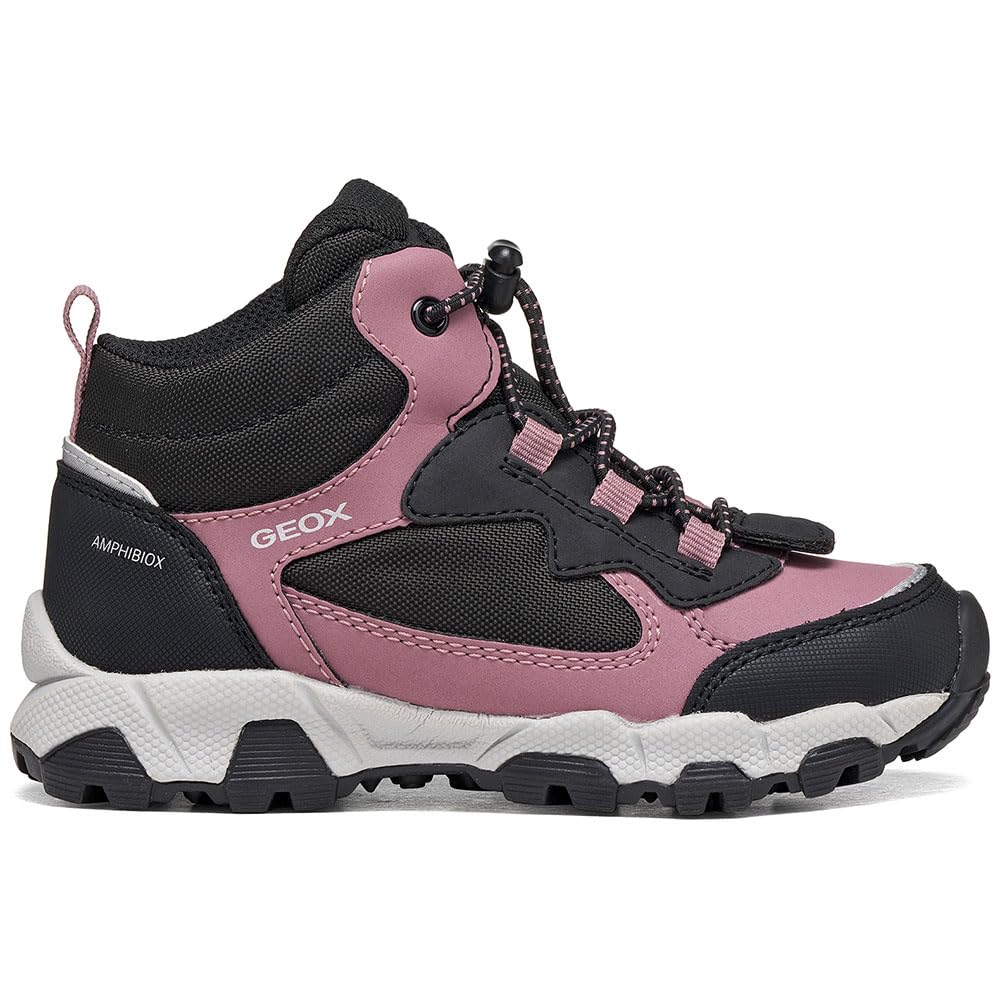 Geox Junior Girl J MAGNETAR G. B ABX Sneakers DK Rose/Black 30_EU