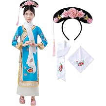 Cheongsam for Girls Hanfu Dress Ancient Chinese Traditional Girls Suit Qing Dynasty Cosplay Costume