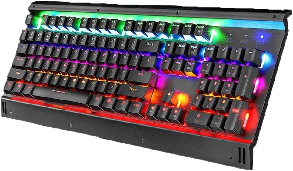 Mechanical Keyboard Black/Green/Tea/Red/Silver Shaft Game