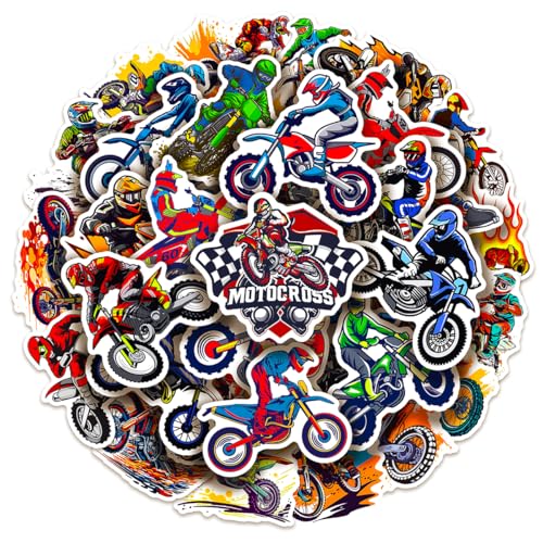100 Pack Dirt Bike Stickers