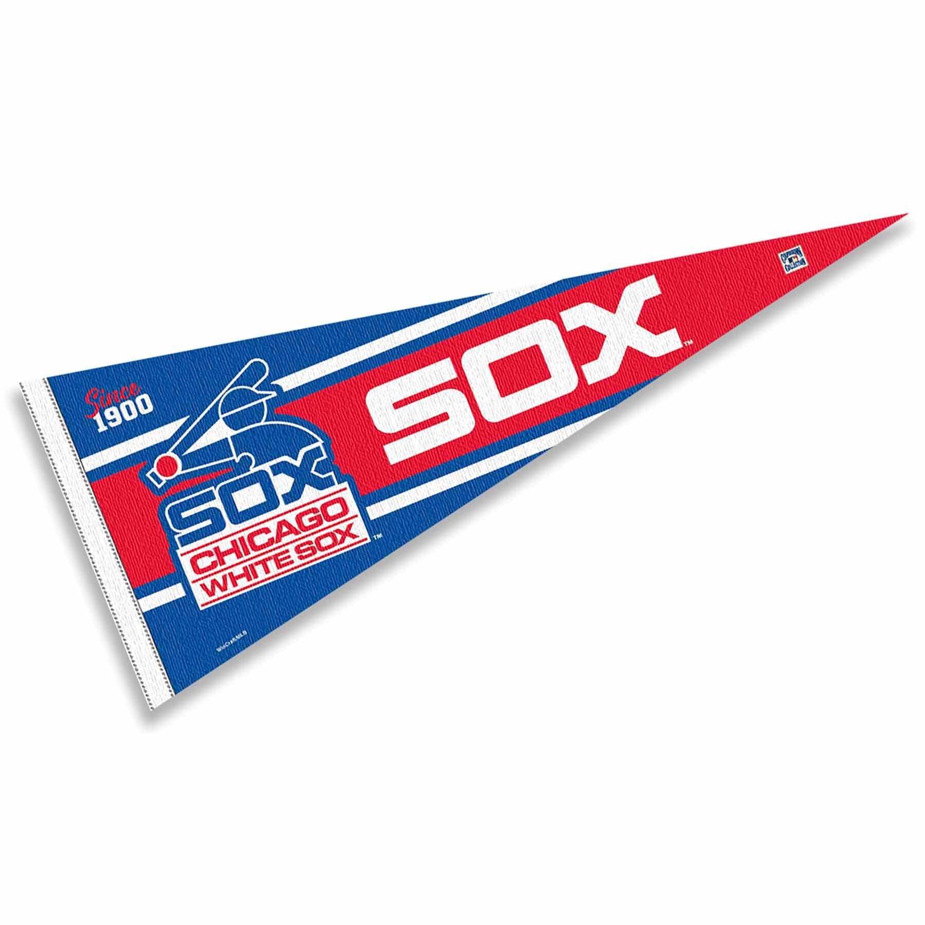 WinCraft White Sox Retro Vintage Throwback Full Size Pennant Flag