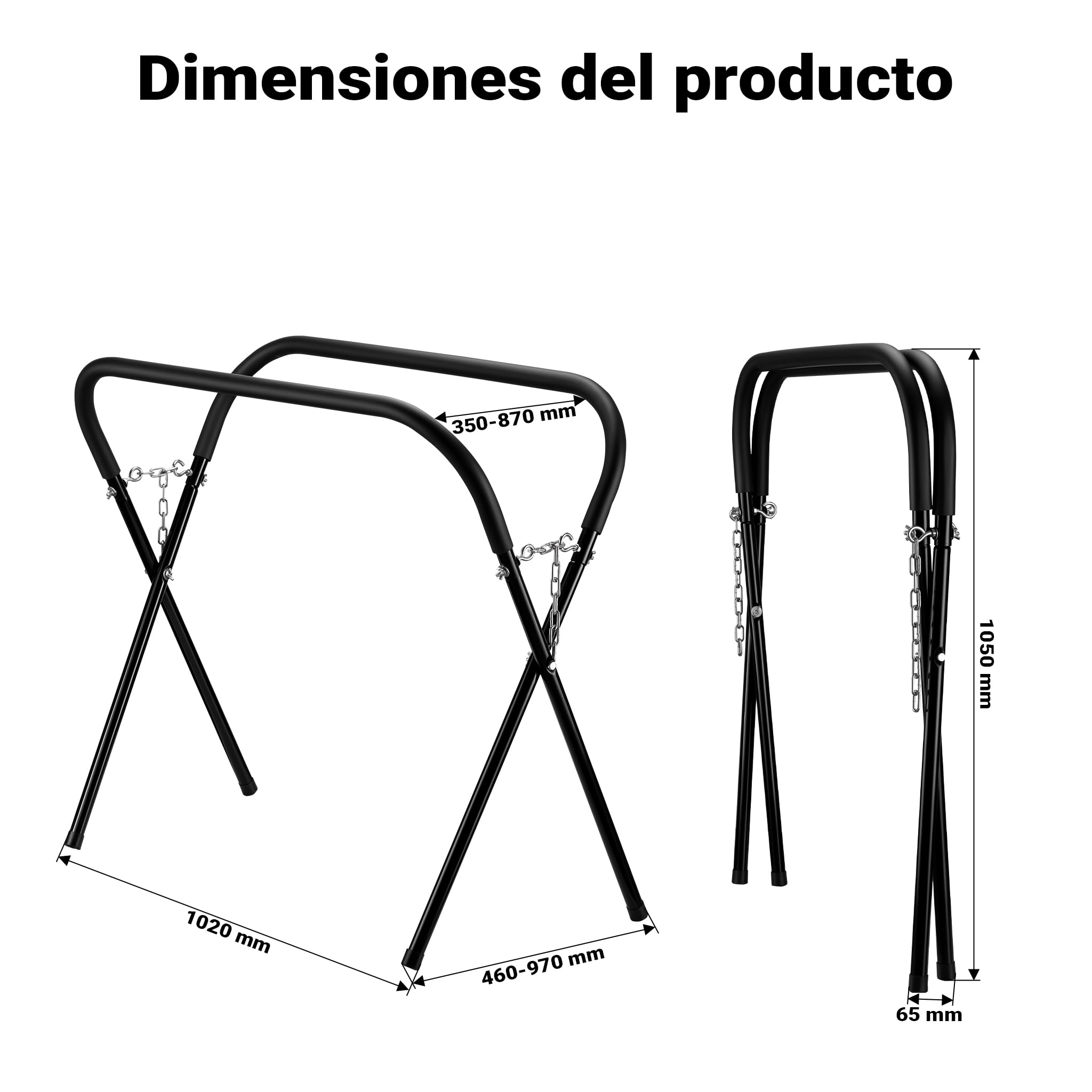 WilTec Caballete de Trabajo Plegable y portátil máx. 50 kg para pulverización Piezas de automóviles Caballete de Pintura para Taller Soporte de Lijado