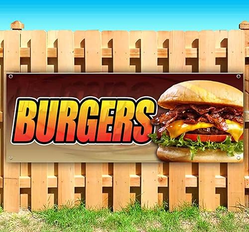 Banner de 13 oz de Chicken Tenders  no tela  vinilo resistente de una sola cara con ojales de metal