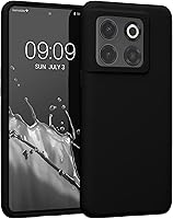 Vista 1 de kwmobile Funda compatible con OnePlus 10T 5G - Funda de silicona TPU con acabado suave - Negro