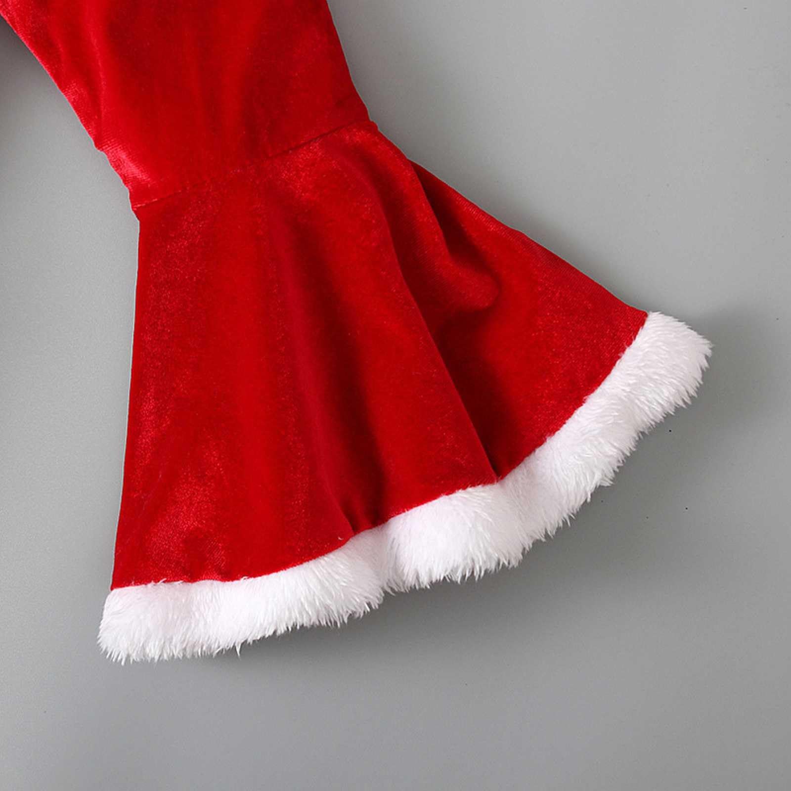 Niño Bebé Niños Niñas Traje Navidad Cosplay Patchwork O Cuello Tops Pantalones Sombrero 3PC Conjunto Trajes Trajes Buceo De Hombre