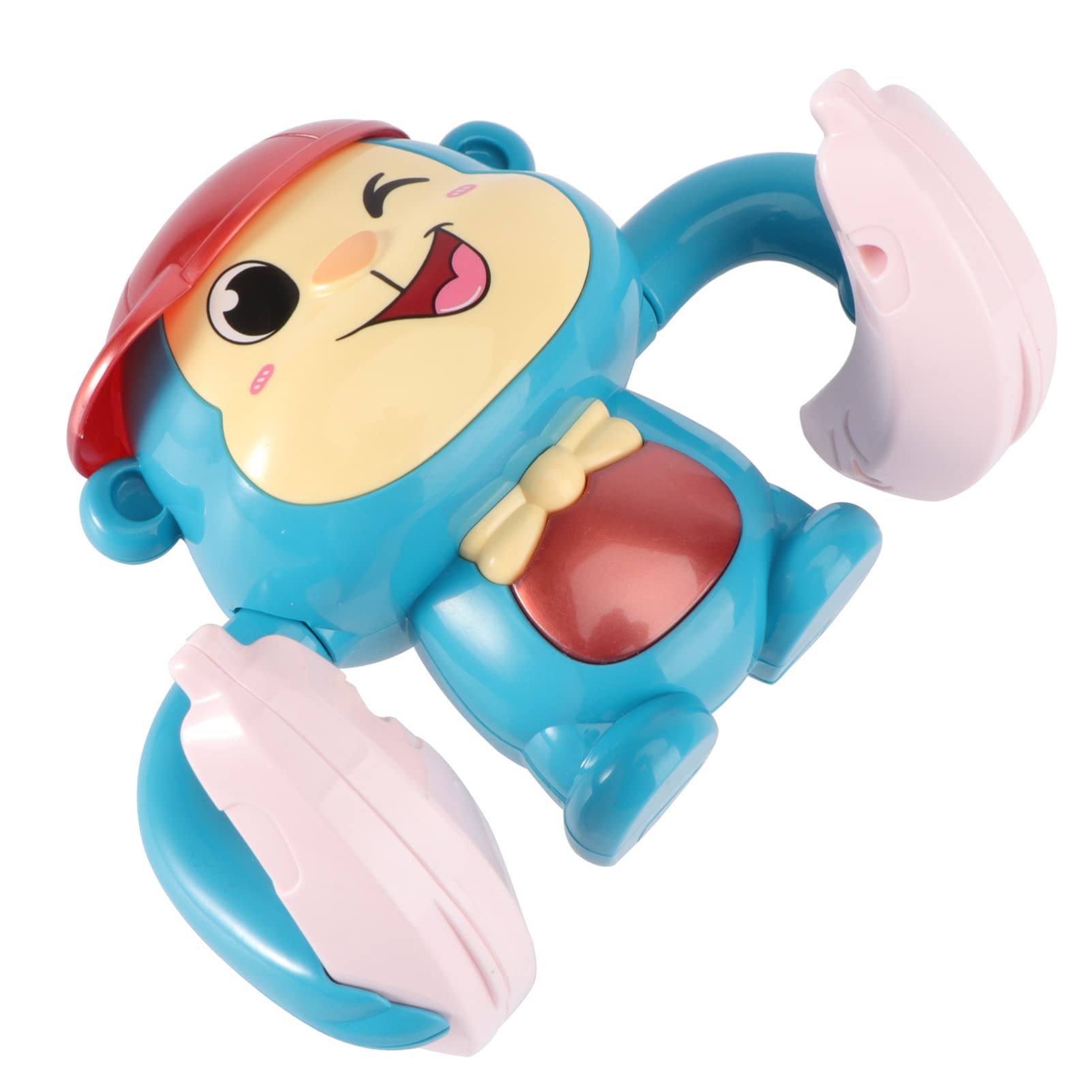 MUSISALY 1Pc Electric Dancing Tumbling Monkey for Sing Dance Interactive Plaything with Music Sound Effects for Crawling