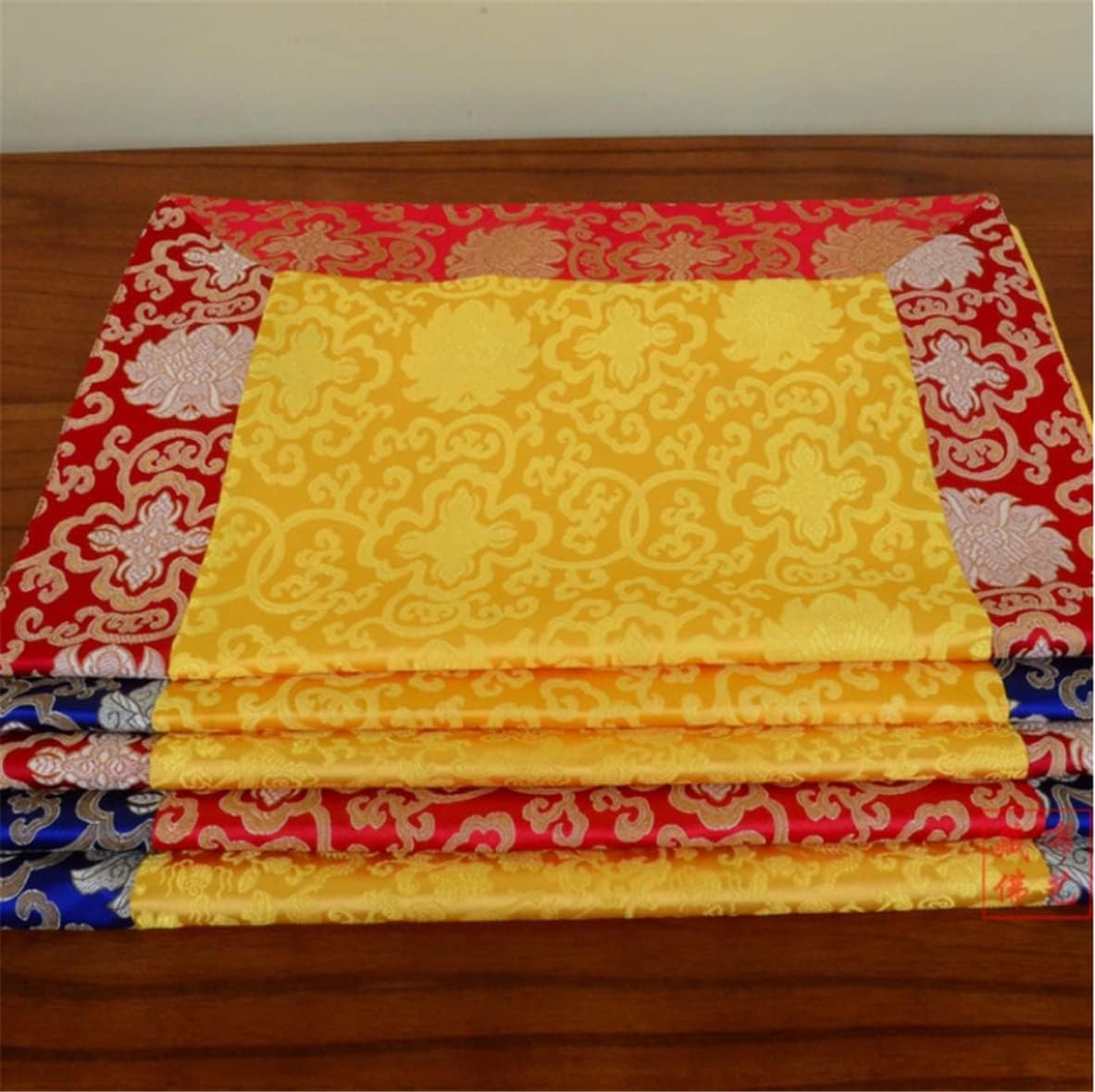 Tibetan Style Buddha Table Cloth & Buddhist Table Runner & Buddhist Altar Cloth