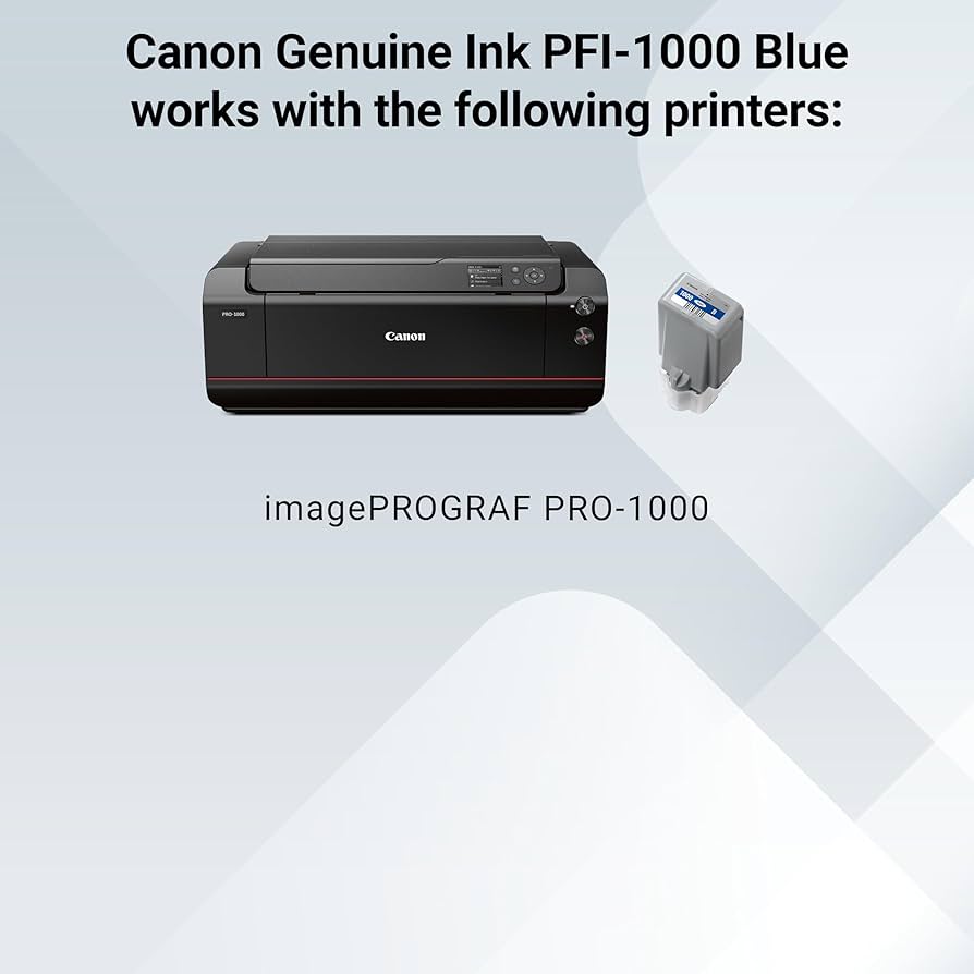 Amazon.co.jp: Canon PFI-1000 純正ブルーインクタンク