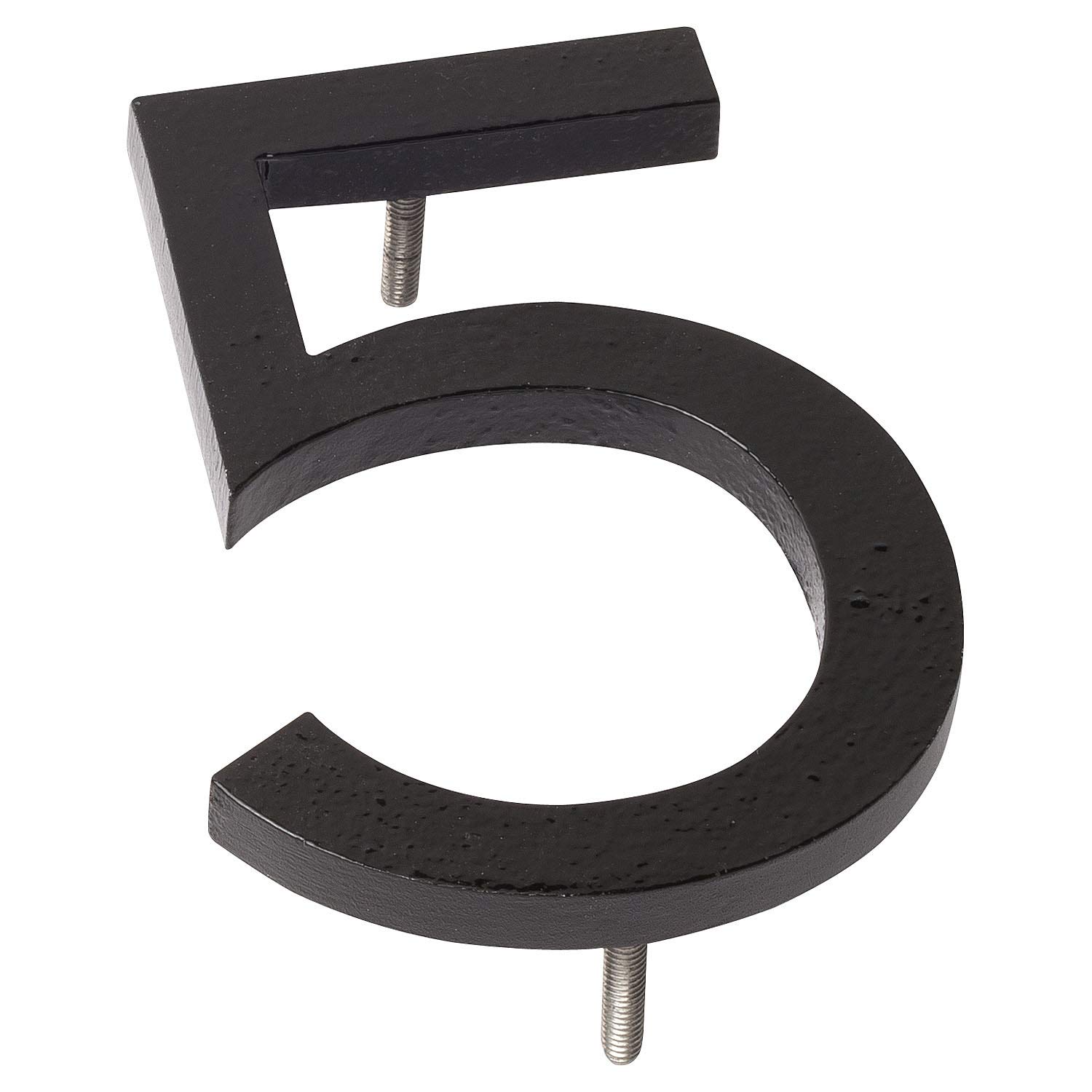 Montague Metal ProductsSolid Brushed Aluminum Modern Floating Address House Numbers