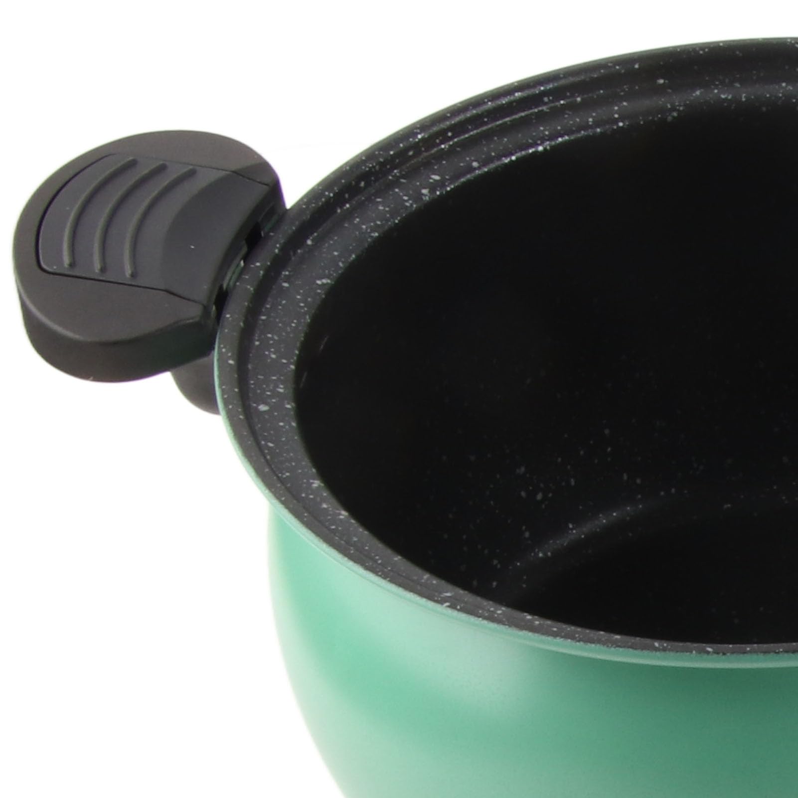 Goshyda Microolla a Presión Antiadherente de Gran Capacidad de 4,0 L, Olla de Sopa a Micropresión Multifuncional para Guiso de Arroz, Cocción Eficiente y Rápida para Cocina, Compatible con Estufa de