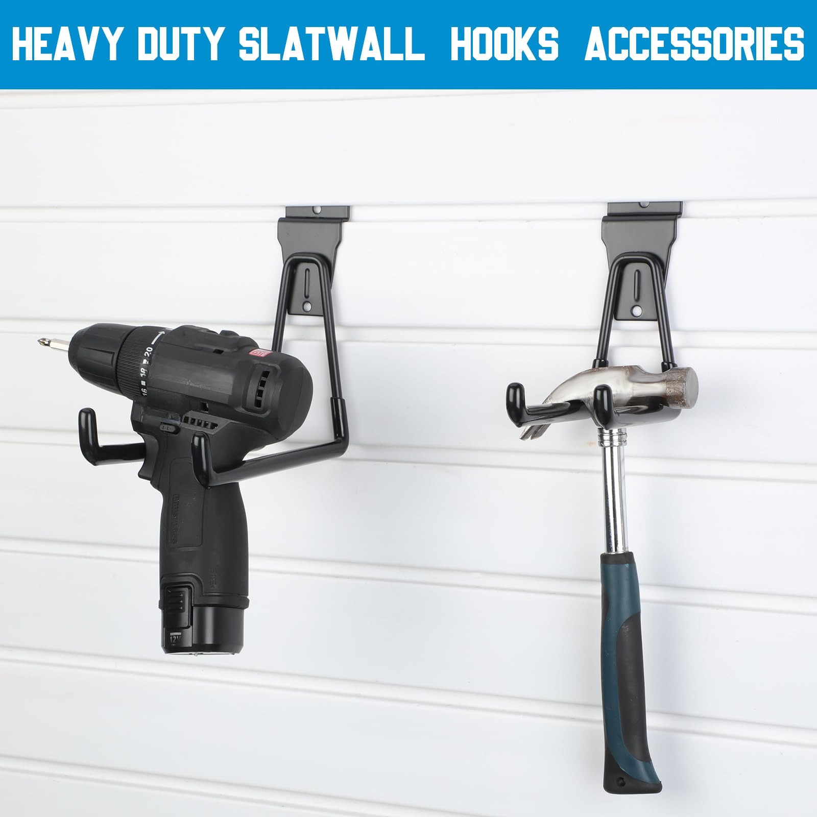 Garage Hooks Over Door Hook INCLY 36-Pack Heavy Duty Slatwall