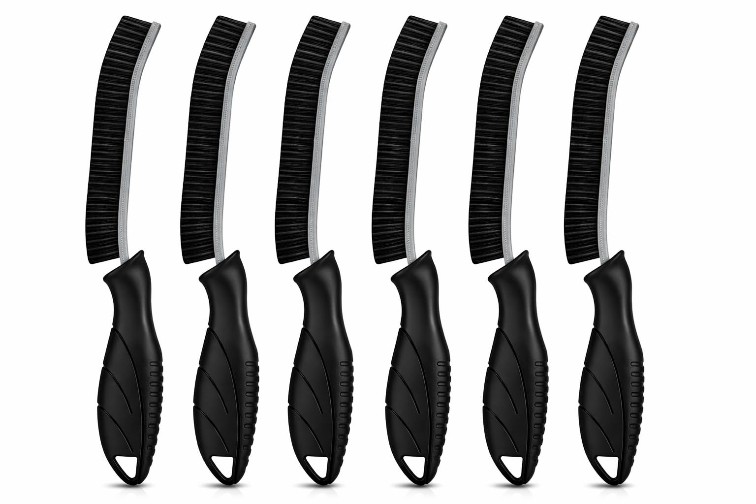 Sponsored Ad - Cadley Cleaning Brush Set of 6, Cleaning Brushes for Household Use, Grout Cleaner Brush with Long Handle, Gap Cleaning Tool, Hard Bristle Brushes for Bathroom, Kitchen & Home Essentials