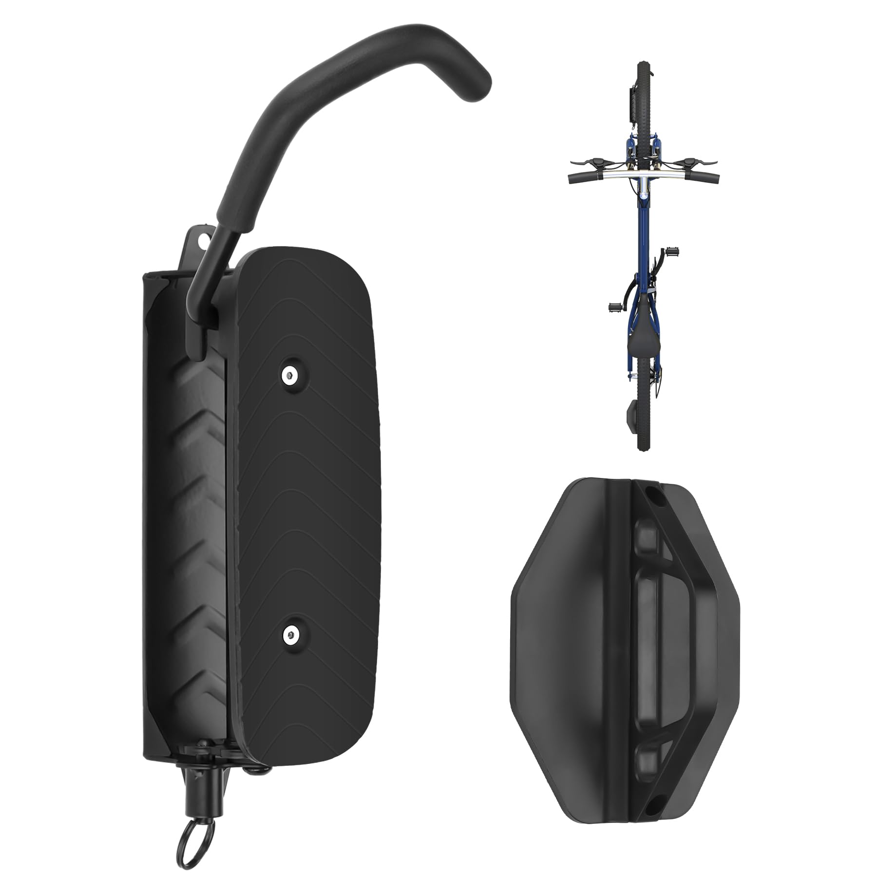 Swivel Bike Wall Mount Bike Rack Garage Bike Wall Hanger Bike Hooks for Garage Wall Vertical Bike Rack Bicycle Storage Rack for Garage Bike Hook for Indoor