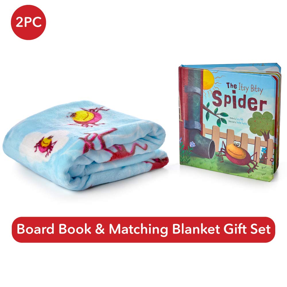 Binks & Books - Set di copertine per bambini e libri per filastrocche, Itsy Bitsy Spider