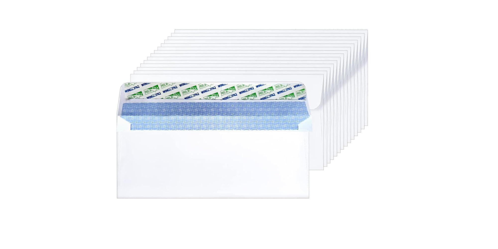 80 X Peel and Seal White Business Envelopes 89 X 152mm 80gsm - 3 X 6 Size - Image 2