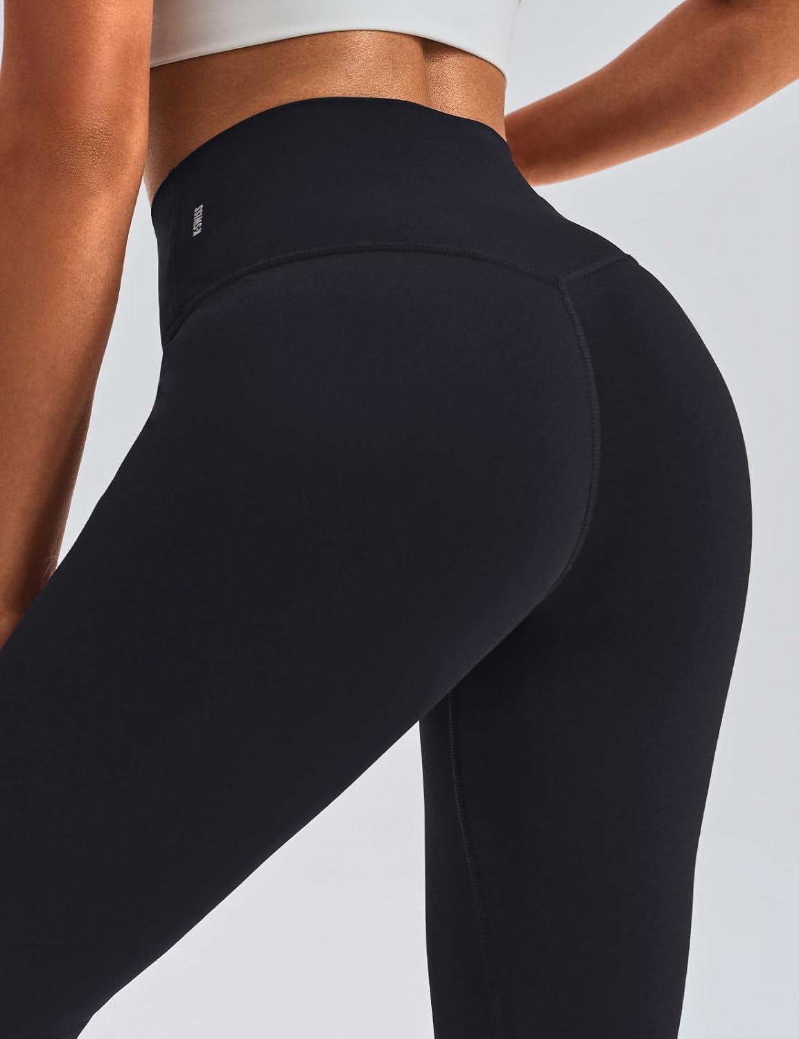 K-Swiss Leggings for Women - Soft Stretchy High Waist 25" with Pockets Lounge Yoga Pants Workout Athletic Casual - Image 3