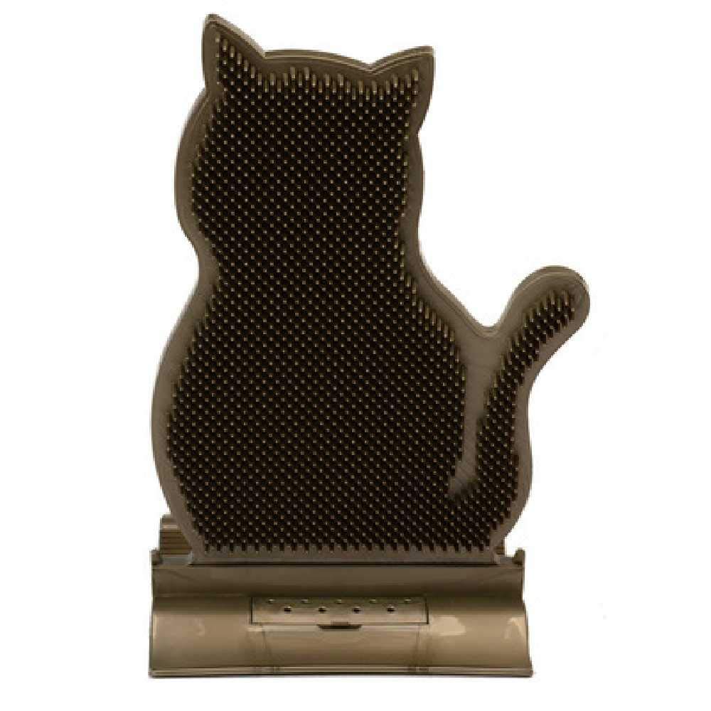 Peigne de massage d'angle pour chat - Brosse de coupe souple pour chiot et chaton