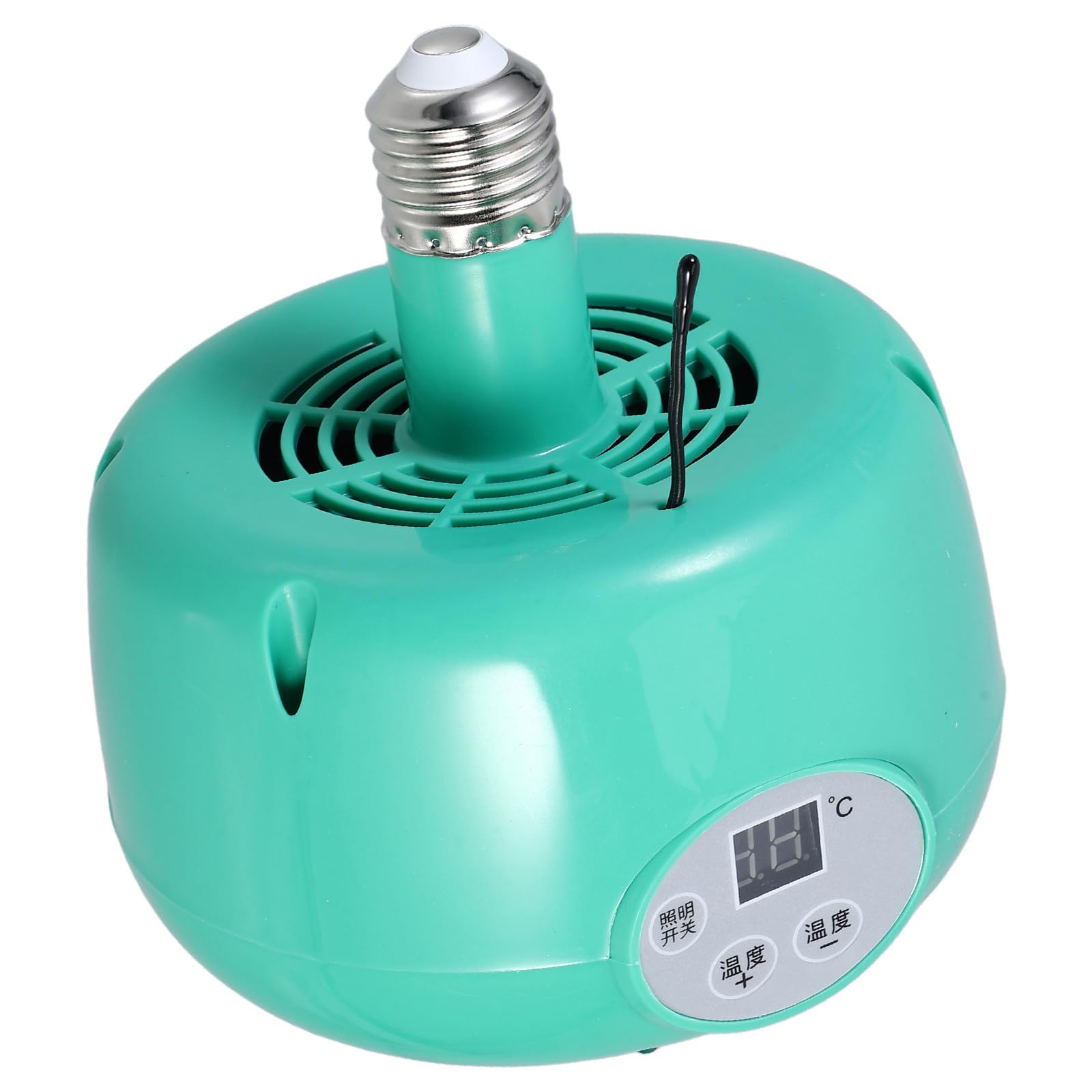 Kisangel Heizleuchte mit Intelligenter Temperaturregelung und Ventilator