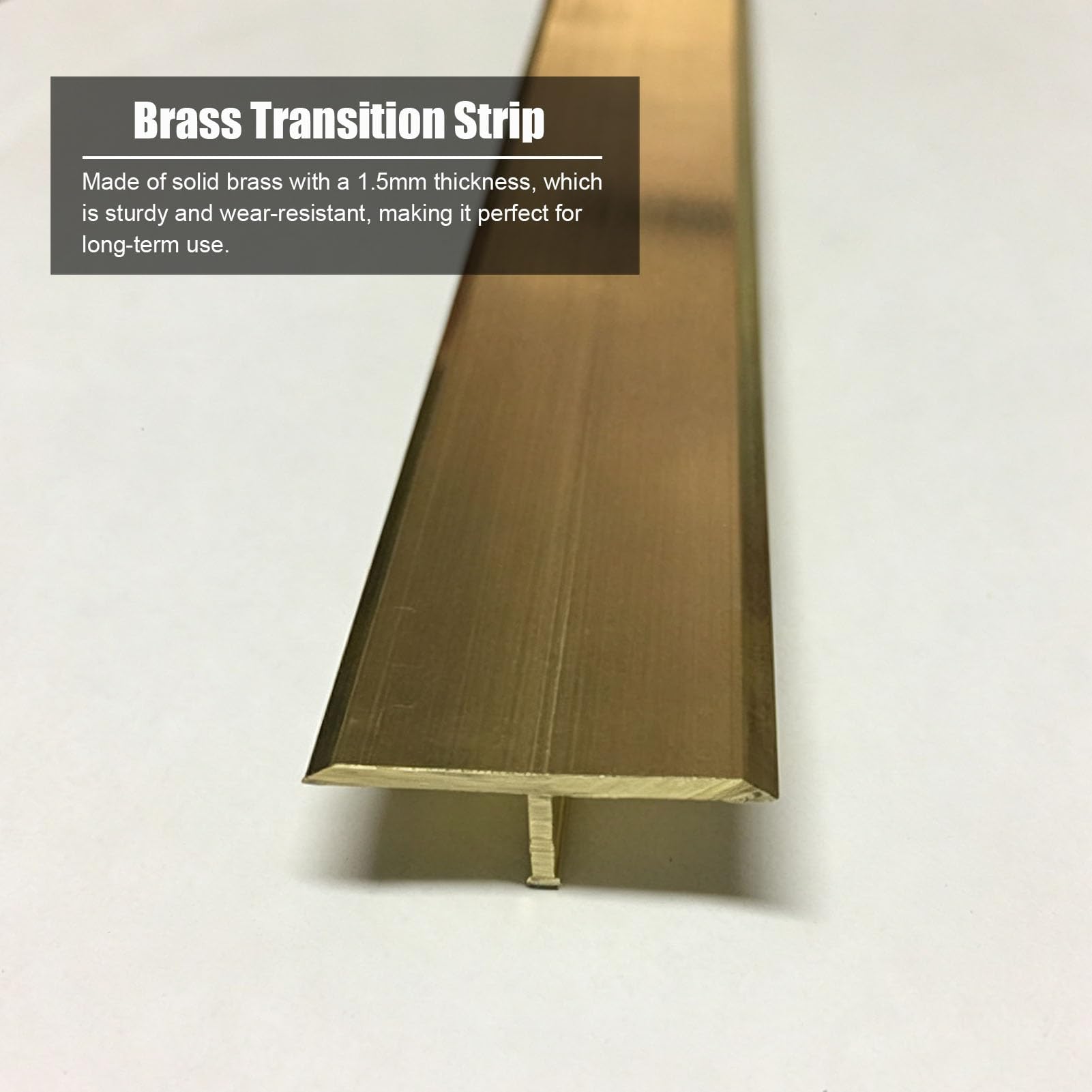 Perfil de Transición para Suelo Moldura en T para Cubrir Huecos en Umbral