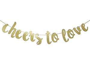 Bridal Shower Garland: Shimmering Gold Photo Prop for Endearing Celebrations