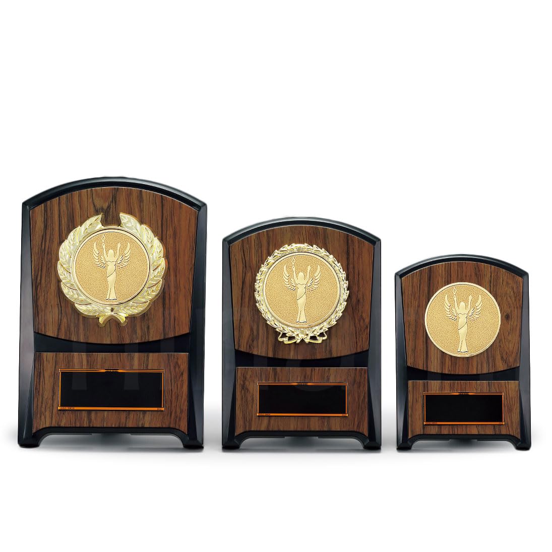 Amazon | [レーザー彫刻名入れ] GOLD SHACHI 表彰楯 盾 KV5457 樹脂製