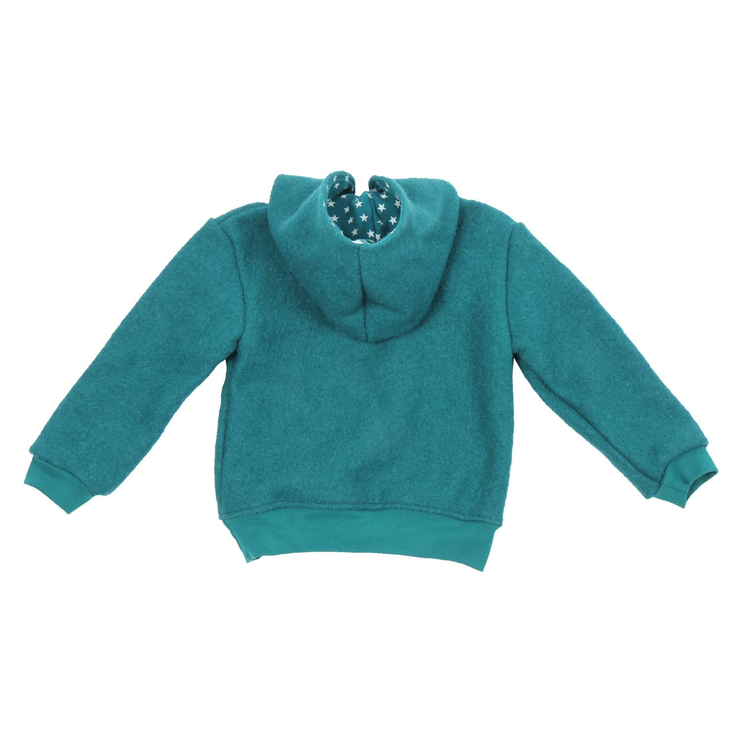 Lilakind“ Kinderjacke Walk Kapuzen Jacke Petrol Gr. 74/80-134/140 - Made in Germany