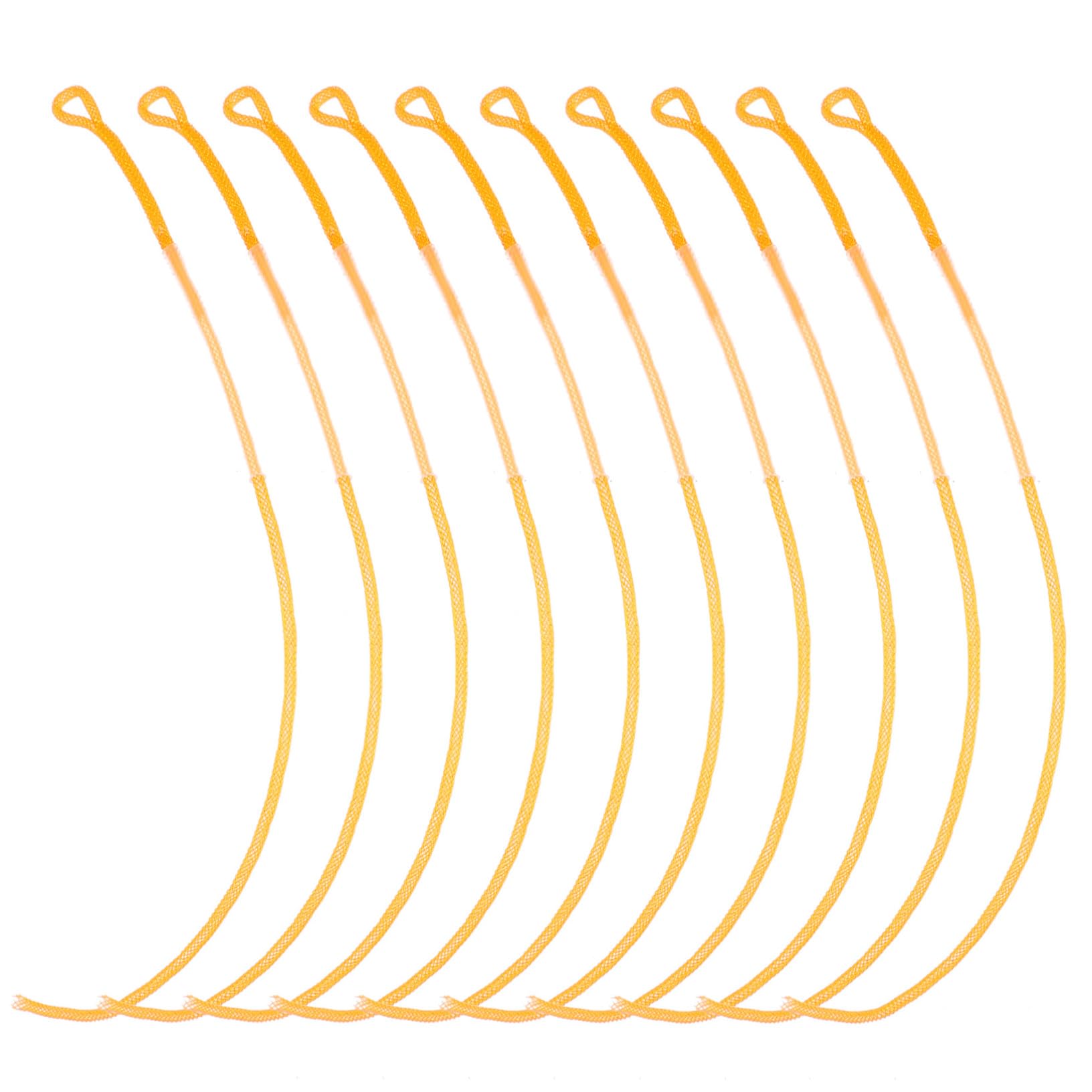 GAROZATION 10pcs Fishing Wire Leaders Portable Leaders for Freshwater/Saltwater Fishing Professional Nylon Bass Trout Carp Perch