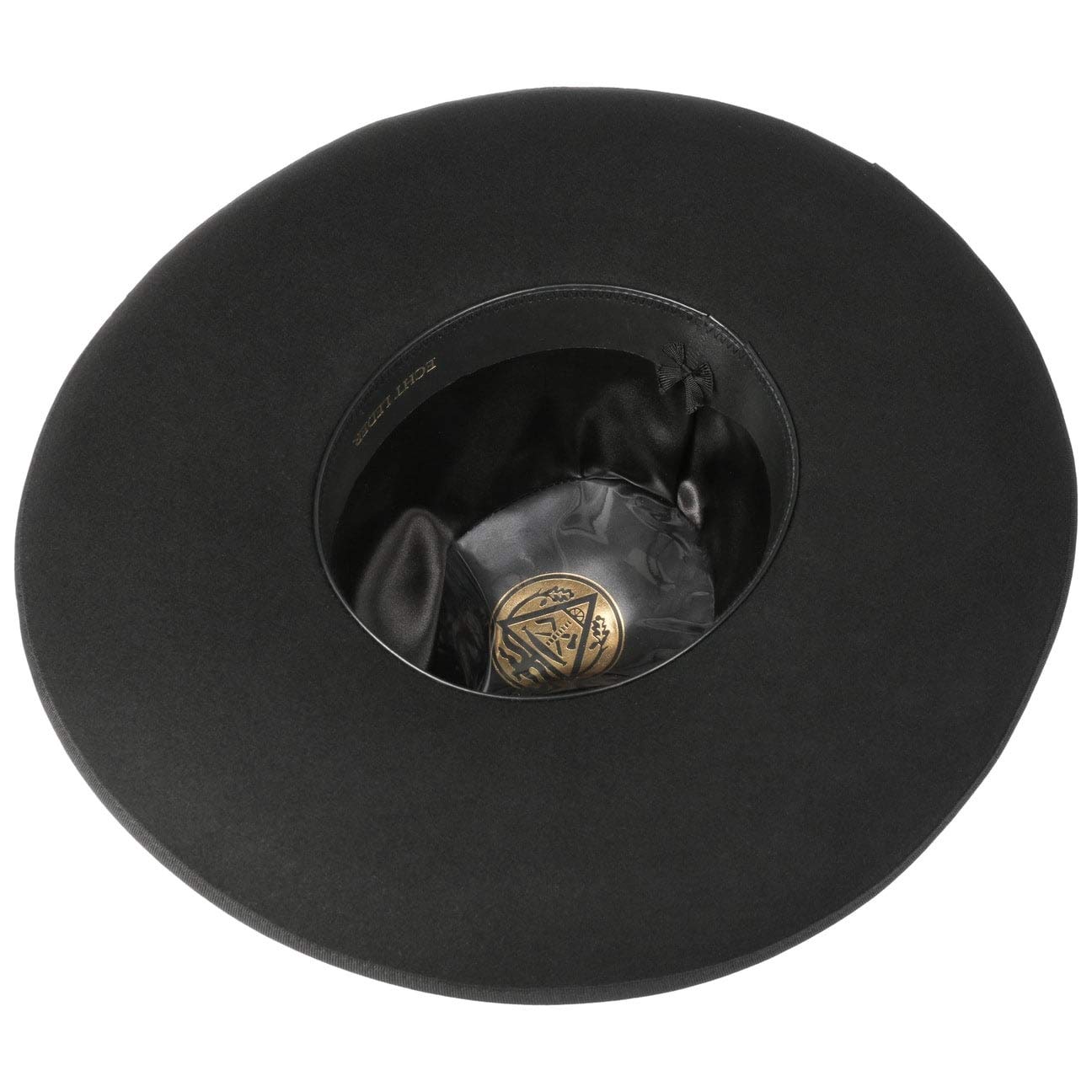 Hut Wollfilz Zimmermann Filzhut Wollfilzhut Wollhut (60 cm - schwarz)