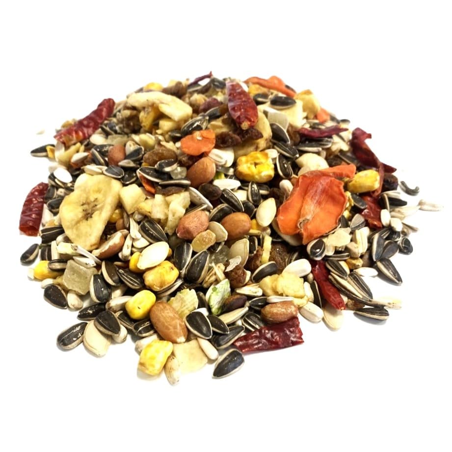 3 Litre Premium Fruit Mixed Parrot Food (approx. 1.5kg)