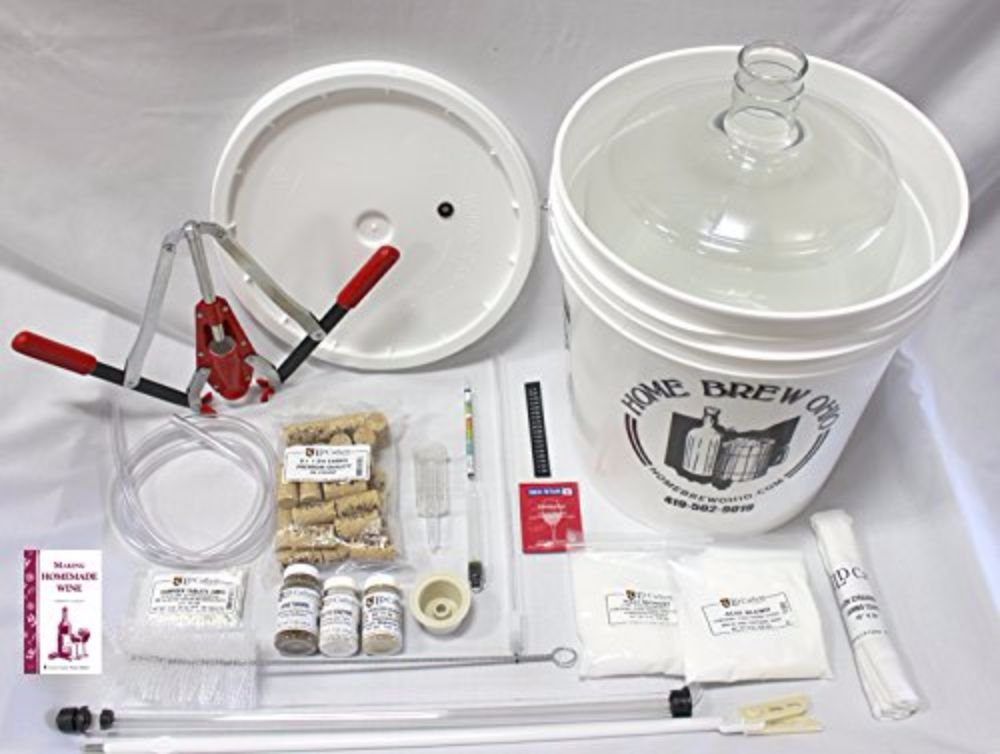Home Brew Ohio Complete 6 Gallon Fruit Wine Making Kit