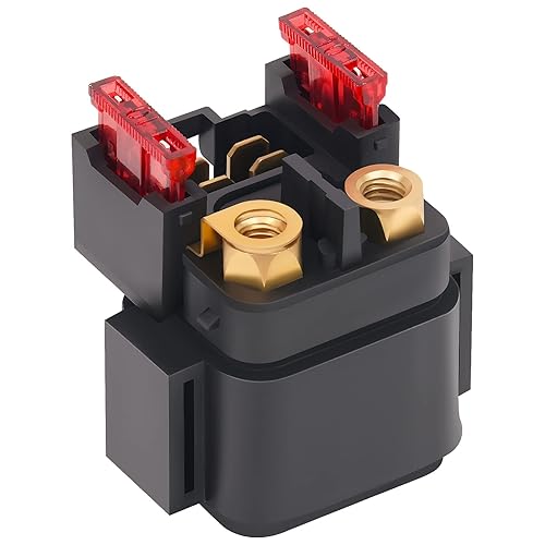 Miniatura 2 de Road Passion Reemplazo del relé de solenoide de arranque para Yamaha YZF600 YX600 YZF-R6 YFZR6 1995-2007 FZ600 FZS6 FZ6 2004 2006-2008