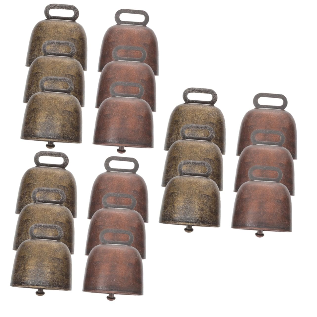 Accessoires de ferme VOSAREA cloches en cuivre vintage pour le bétail en pâturage
