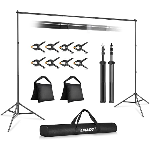 Adjustable Backdrop Stand for Photoshoots