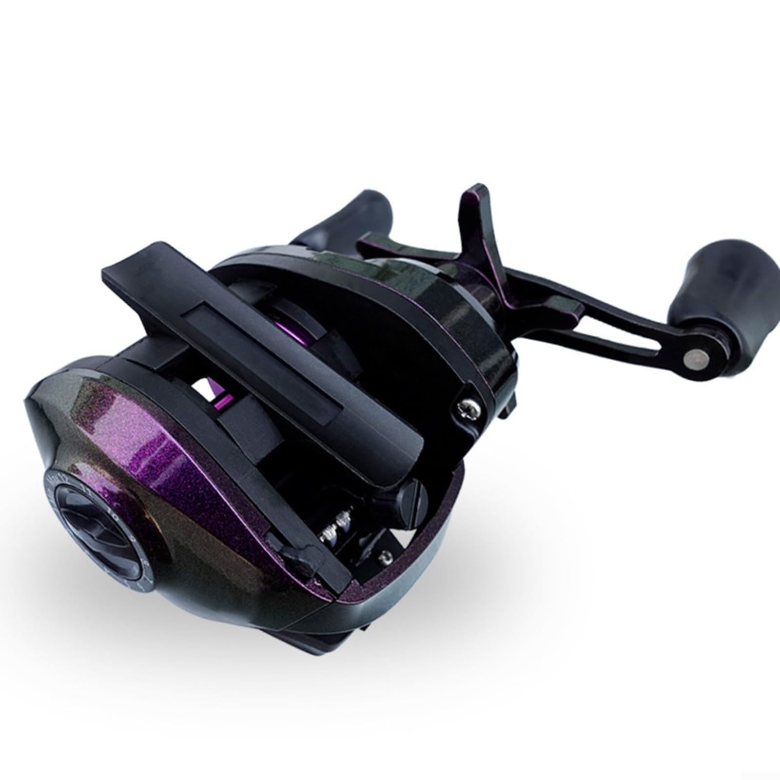 Carrete de pesca eléctrico, carrete de cebo con pantalla digital, pantalla de retroiluminación recargable, rueda de pesca con alarma de mordida, 4 + 1 rodamientos de bolas de acero