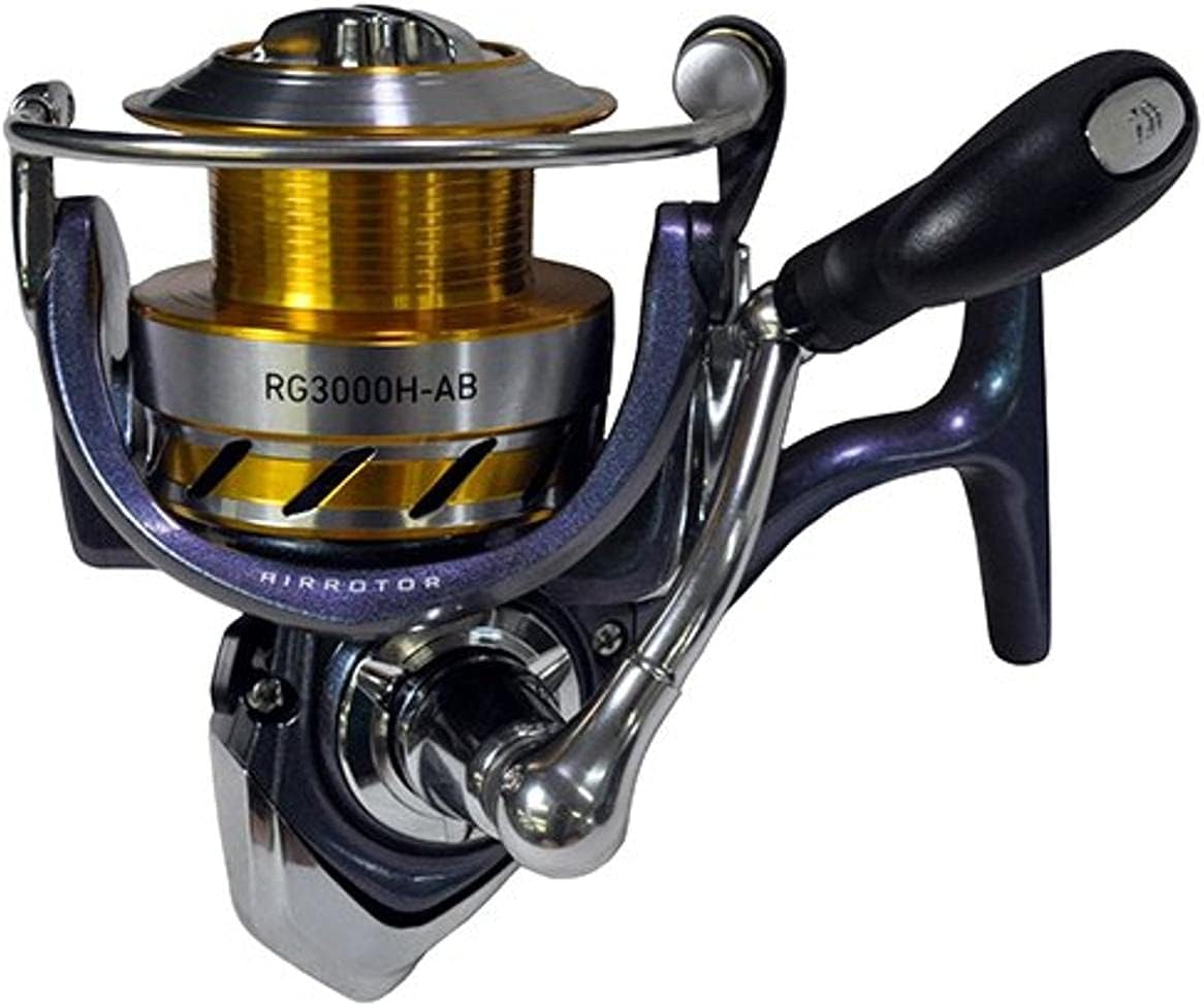 Daiwa RG2500H-AB-CP Regal Airbail Spinning Reel, 5.6: 1 Gear Ratio, 9 Bearings, Ambidextrous, Clam Package