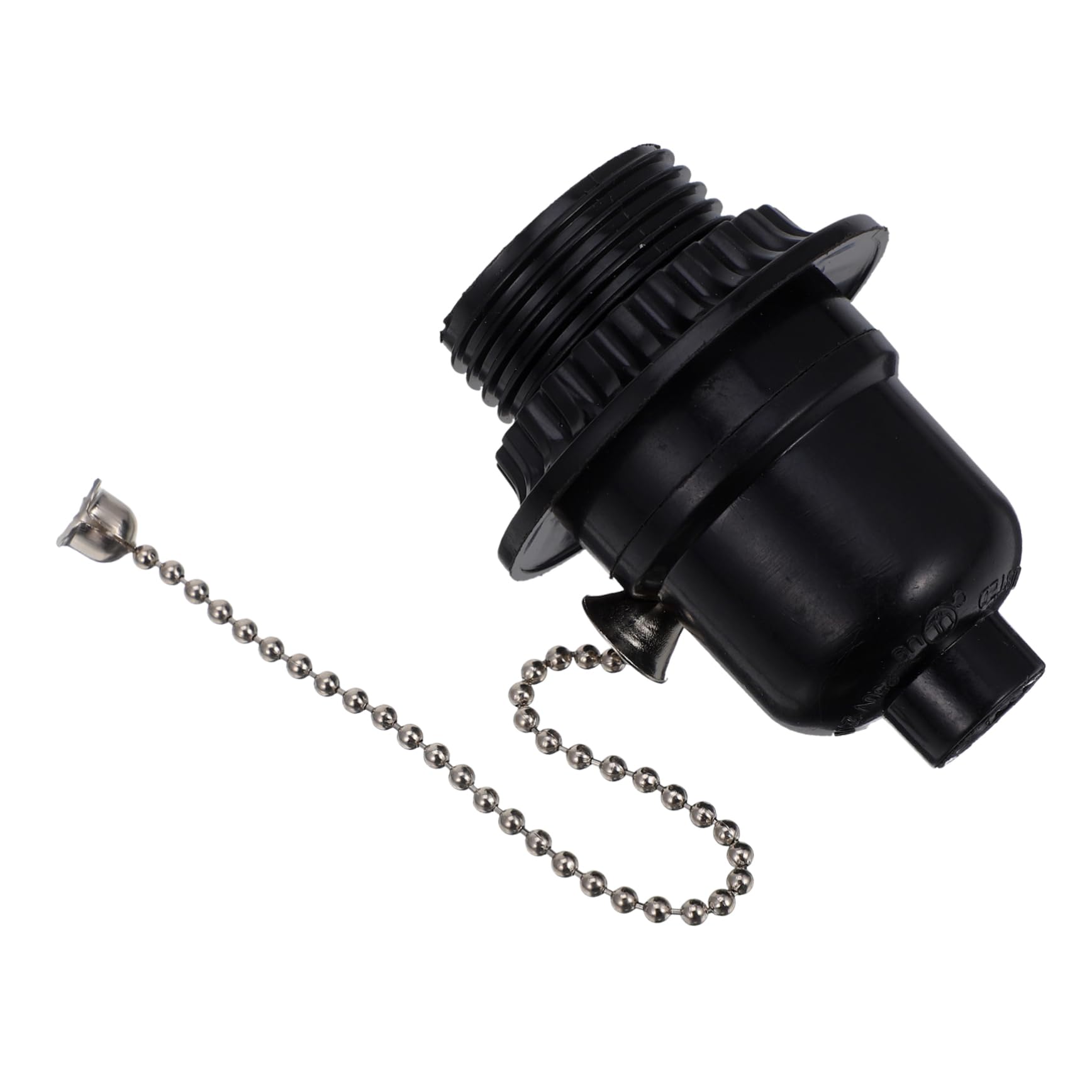 WOONEKY E26 Pull Chain Light Socket with Bakelite Body and Integrated Pull Switch for Table and Floor Lamps Easy Installation Compatible with Standard E26 Bulbs