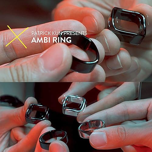 Miniatura 3 de SUMAG Ambi Anillo Trucos de magia Círculo Cuadrado Mago Mago Accesorios Primer Plano Calle Ilusión Óptica Gimmick Props